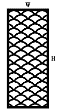 seigaiha design partition