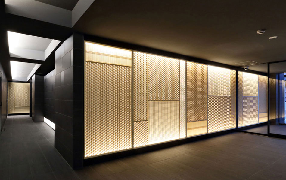 Luxury interior Pattern Combination type,  Kumiko woodworking, Patchwork