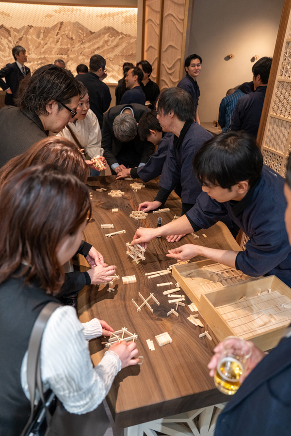 組子座 プレオープン　ワークショップ