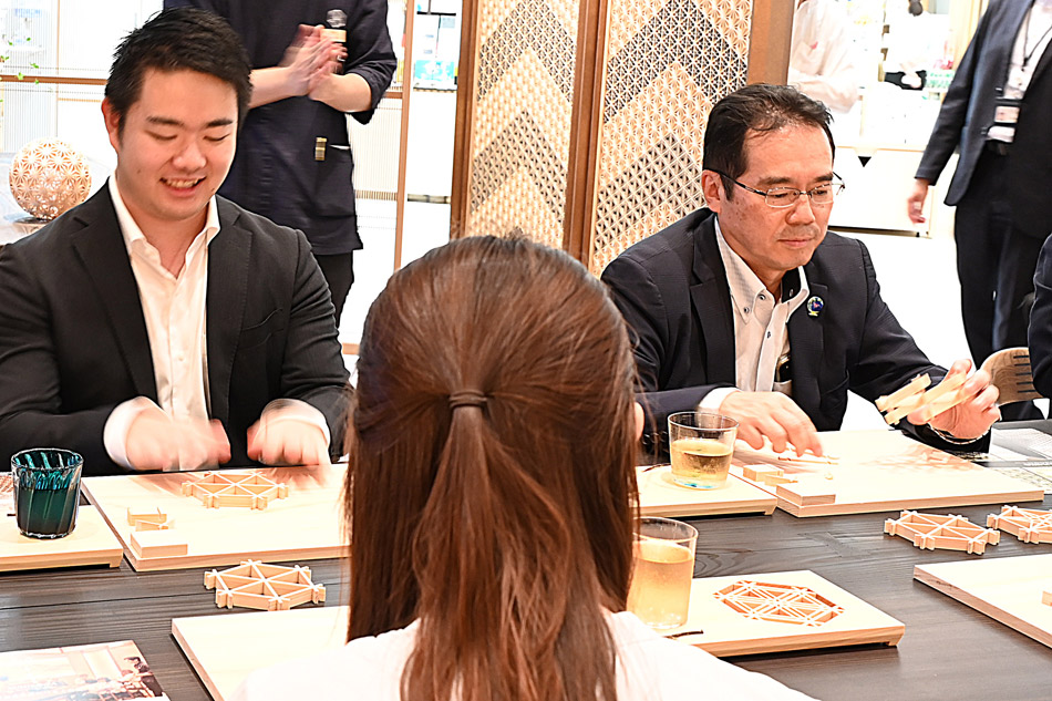 タニハタ組子 ワークショップ