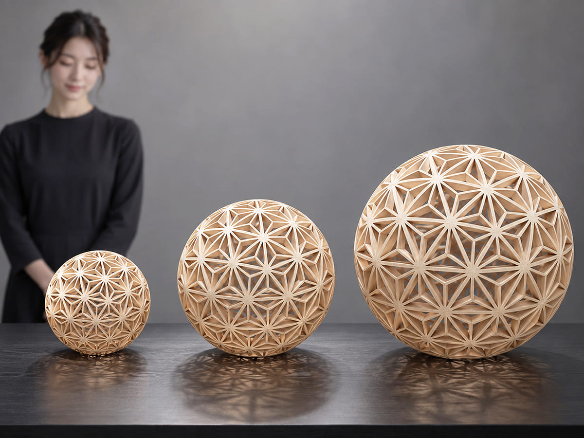 KUMIKO ORB : サイズと価格